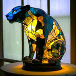 Ööleopardi Lamp – käsitööna valmistatud värviline LED-öövalgusti