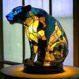 Ööleopardi Lamp – käsitööna valmistatud värviline LED-öövalgusti